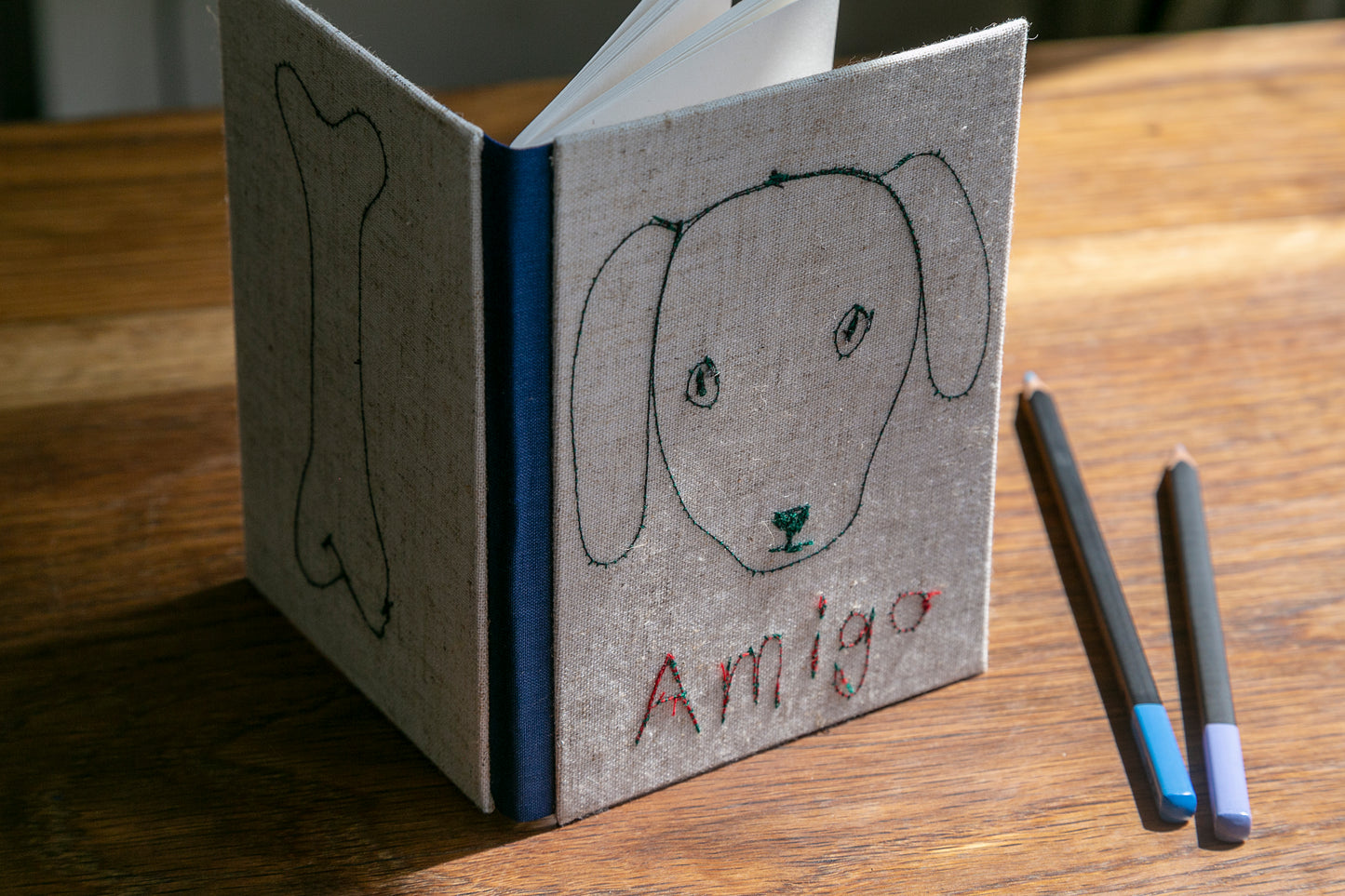 Amigo - one of a kind hand made notebook